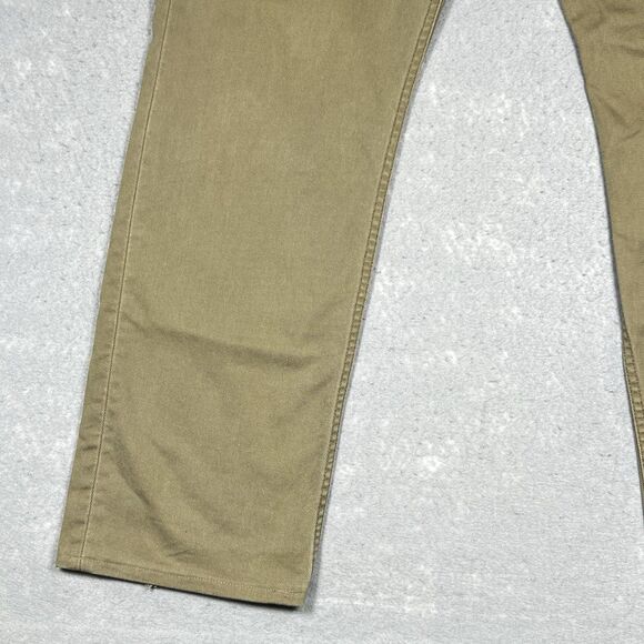 Polo Ralph Lauren Pants Jeans Classic 867 Brown Khaki Tan Men’s 35X32 - Picture 3 of 14